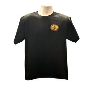 CCC Cabo San Lucas Mexico Retro Mexican Resort Vacation Trip Black Tee Iguana LG